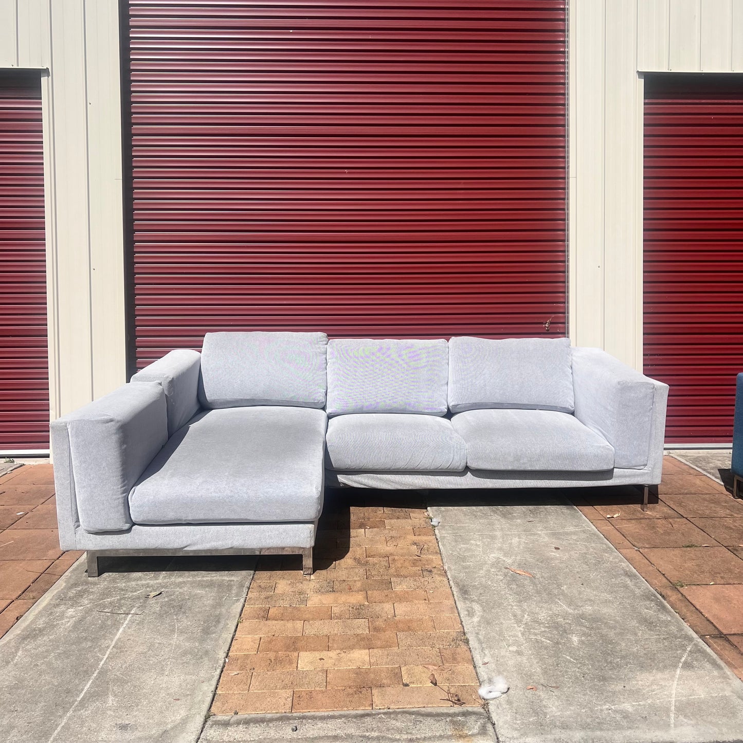 LIGHT GREY SOFA
