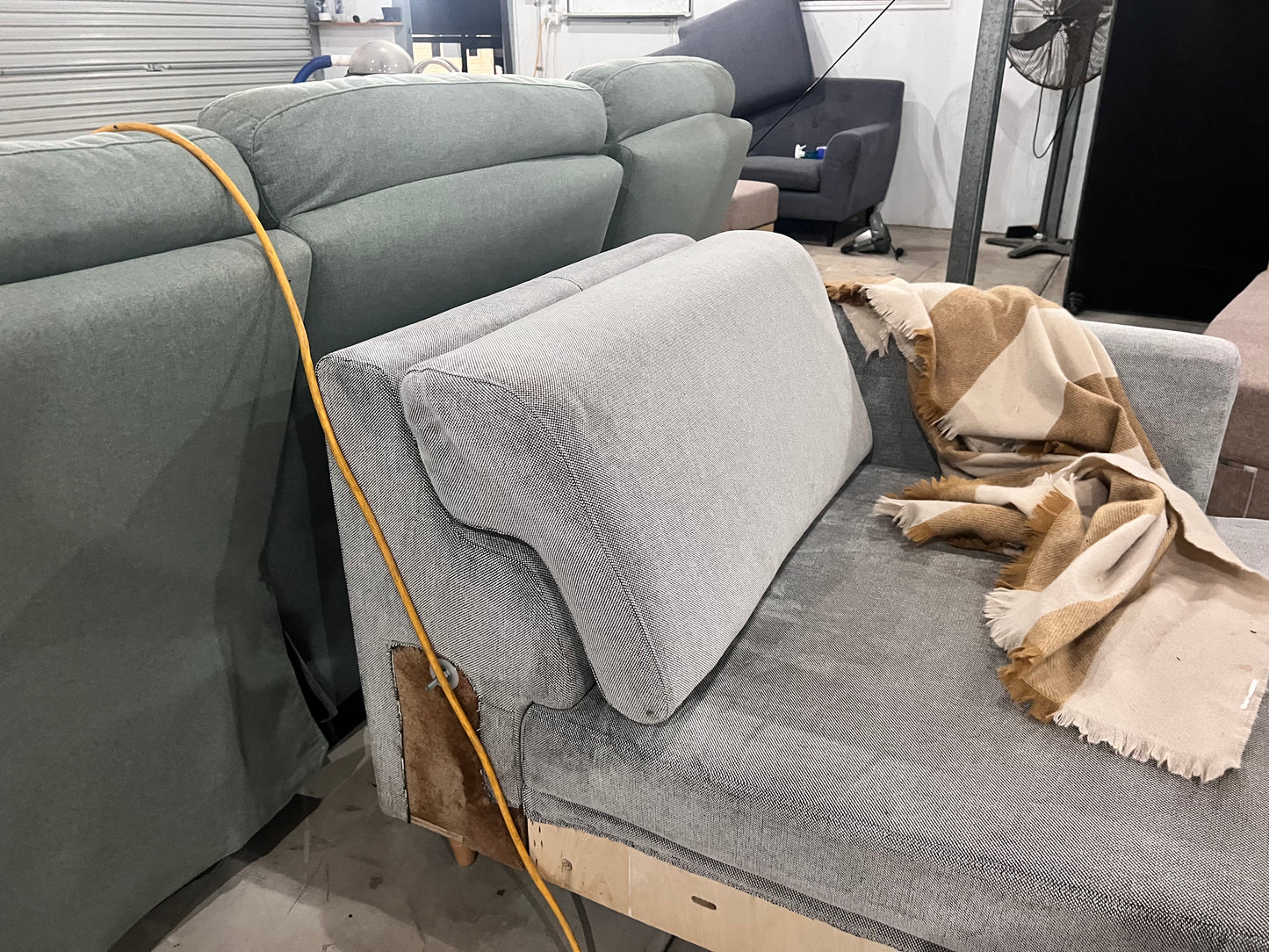 LIGHT GREY SOFA