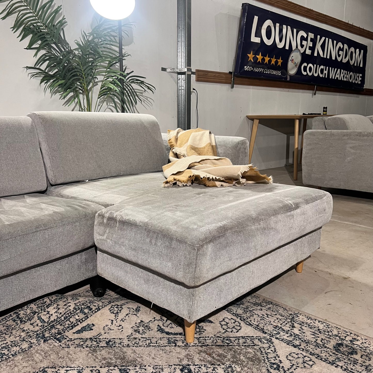 LIGHT GREY SOFA