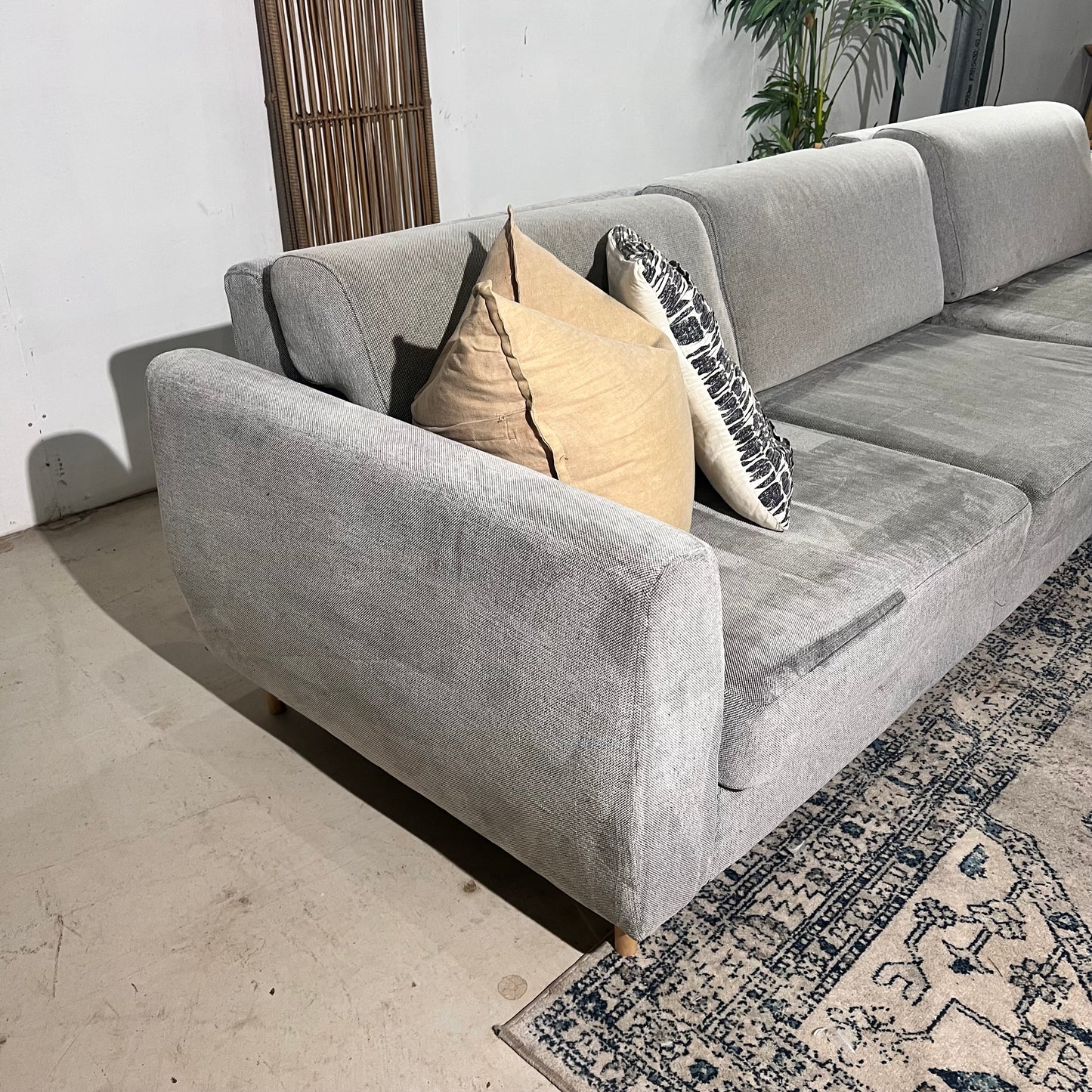 LIGHT GREY SOFA