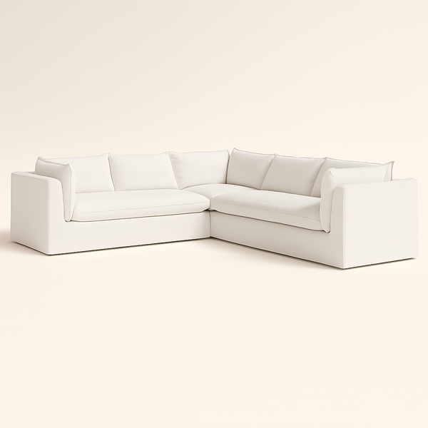 CALI SLIPCOVER CORNER COUCH
