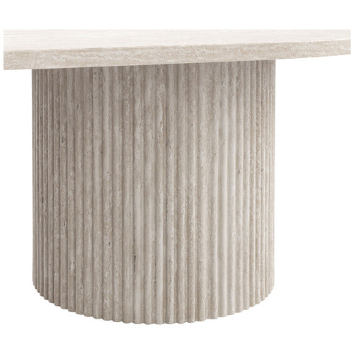 Emmy Travertine-look coffee table