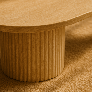 Emmy Travertine-look coffee table