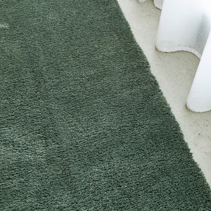 ENZO PLUSH GREEN RUG 👑