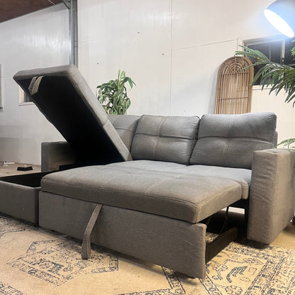 GREY SOFA BED