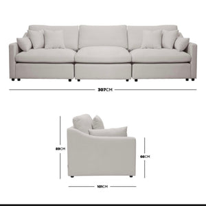 ARLO 2.0 3 SEATER CLOUD