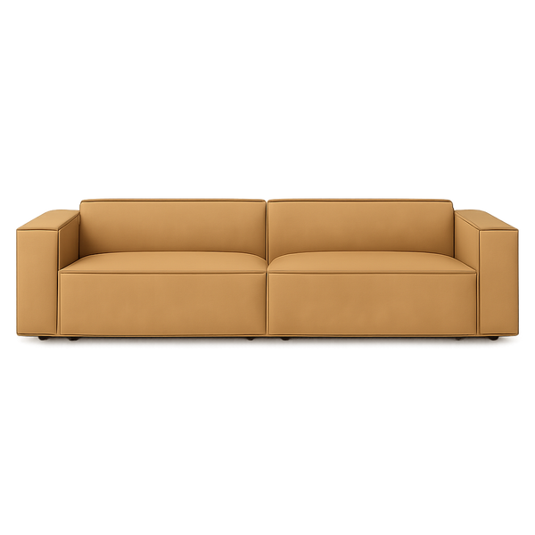 JAMES 3 SEATER LEATHER