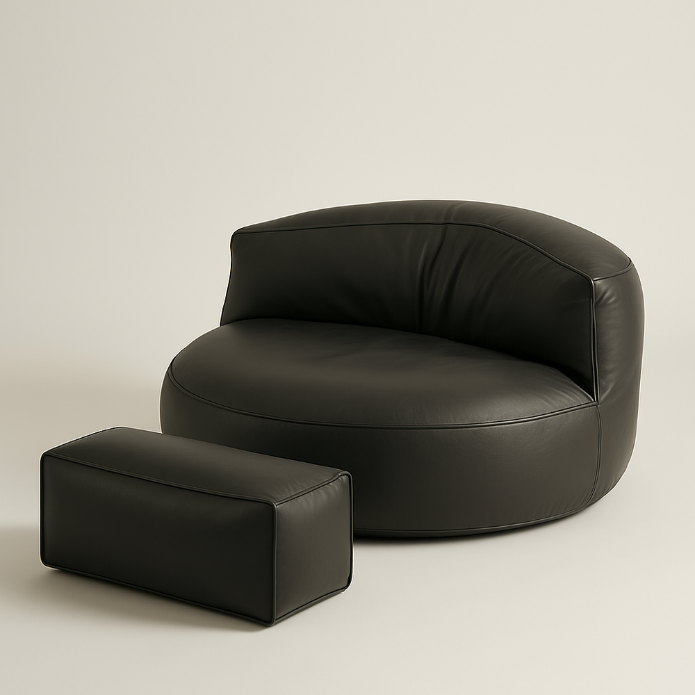 BLACK LEATHER (LUGI)
