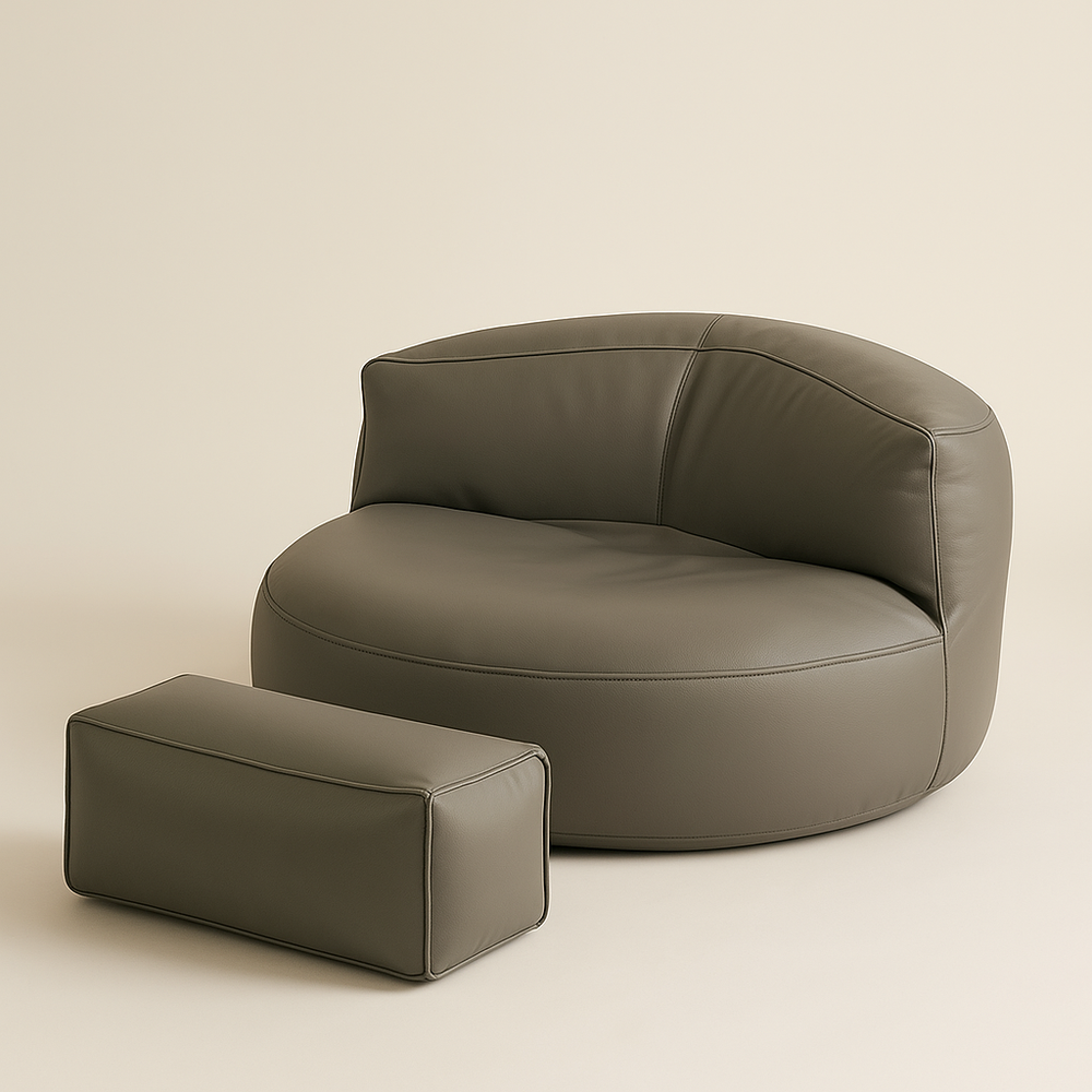 KHAKI LEATHER (LUGI)