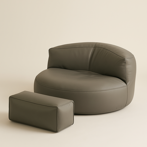KHAKI LEATHER (LUGI)