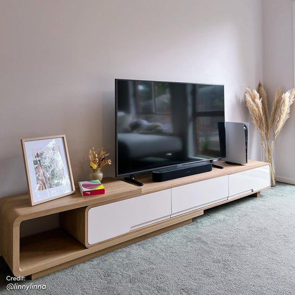 Majestic Serenity Extendable Entertainment Console - Royal Collection