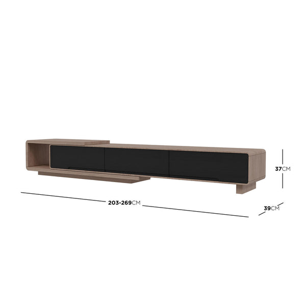 Majestic Serenity Extendable Entertainment Console - Royal Collection