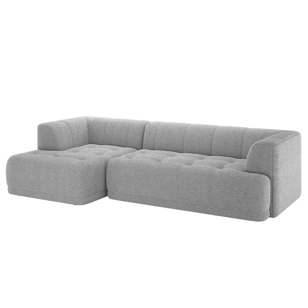 Majesty's Throne 4-Seater Opulent Boucle Sofa