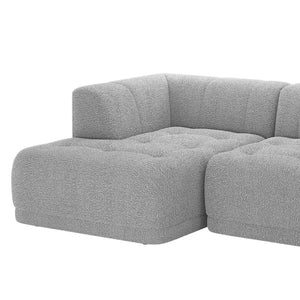 Majesty's Throne 4-Seater Opulent Boucle Sofa