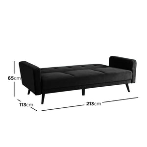 Majestic Royal Velvet Sofa Bed: Transform Your Living Space with Lounge Kingdom