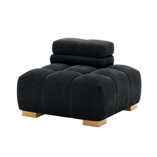 Regal Haven Velvet Sectional Sofa