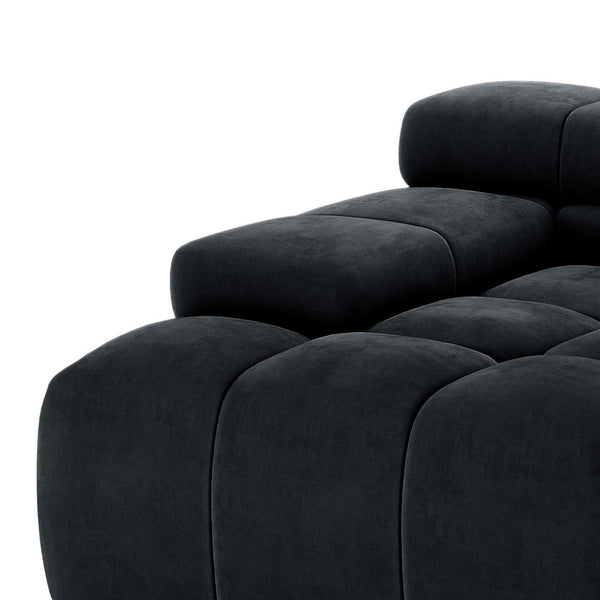 Regal Haven Velvet Sectional Sofa