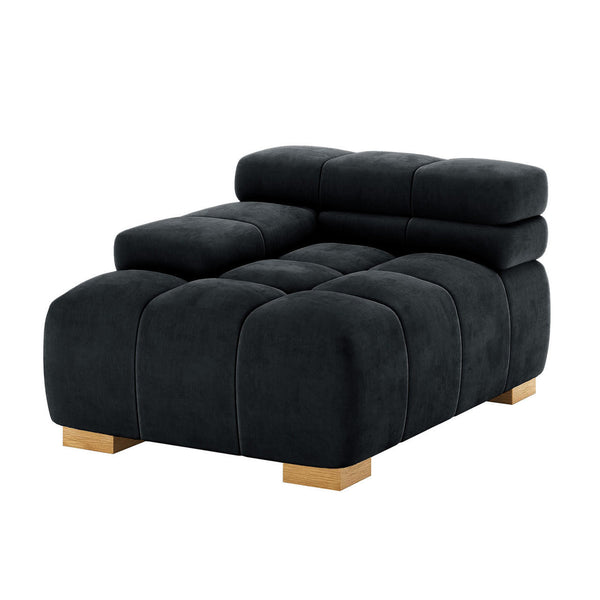Regal Haven Velvet Sectional Sofa