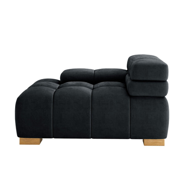 Regal Haven Velvet Sectional Sofa