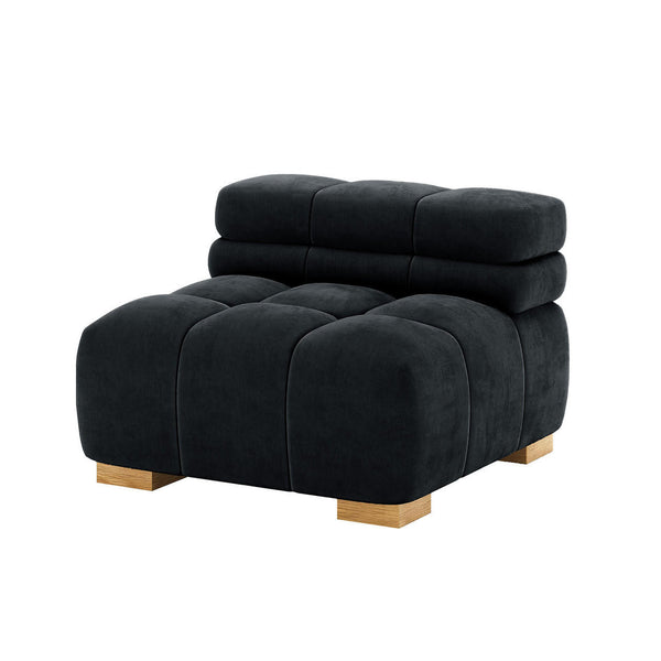 Regal Haven Velvet Sectional Sofa