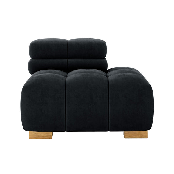 Regal Haven Velvet Sectional Sofa