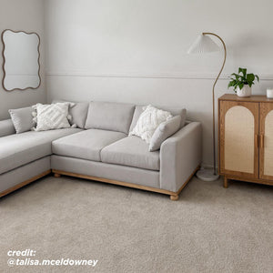 Laylah 3 Seater Fabric Hardwood Sofa With Left Chaise