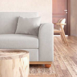 Laylah 3 Seater Fabric Hardwood Sofa With Left Chaise