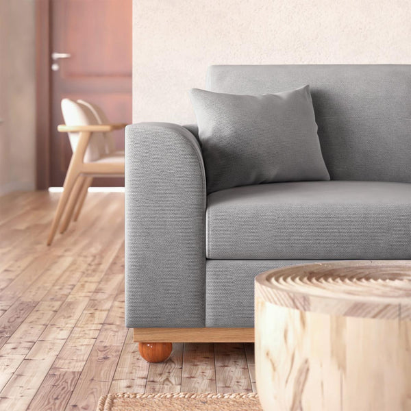 Laylah 3 Seater Hardwood Fabric Sofa With Right Chaise