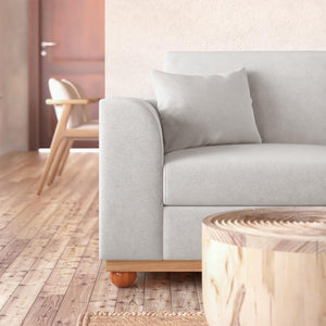 Laylah 3 Seater Hardwood Fabric Sofa With Right Chaise