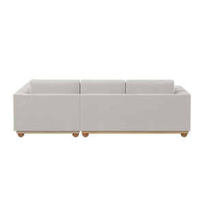 Laylah 3 Seater Hardwood Fabric Sofa With Right Chaise