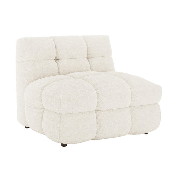 Regal Comfort: The Sovereign's Embrace Boucle Sofa Set