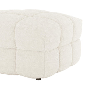 Regal Comfort: The Sovereign's Embrace Boucle Sofa Set