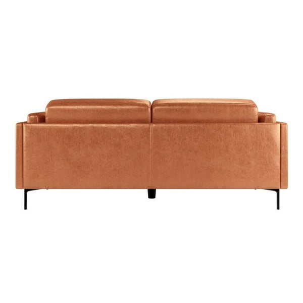 Majestic Reign 3-Seater Faux Leather Sofa - Lounge Kingdom Exclusive