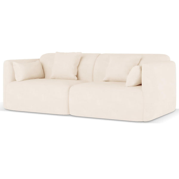 Majestic Serenity: Royal Velvet Sofa by Lounge Kingdom