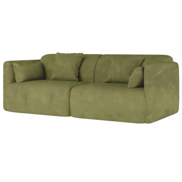 Majestic Serenity: Royal Velvet Sofa by Lounge Kingdom