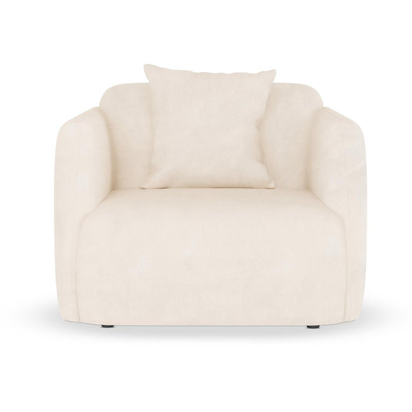 Vestalia 4 Seater Upholstered Velvet Sofa Set