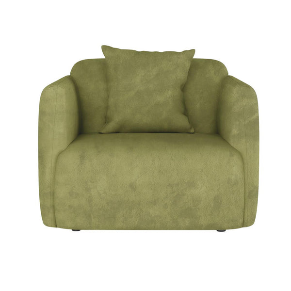 Vestalia 4 Seater Upholstered Velvet Sofa Set